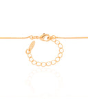 Gargantilha Veneziana Pérola 8 mm Banhado a Ouro 18K - 45 cm