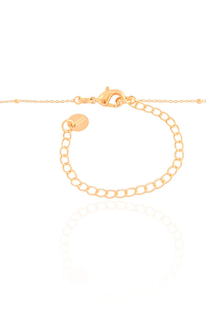 Choker Elos Detalhes Banhado a Ouro 18K