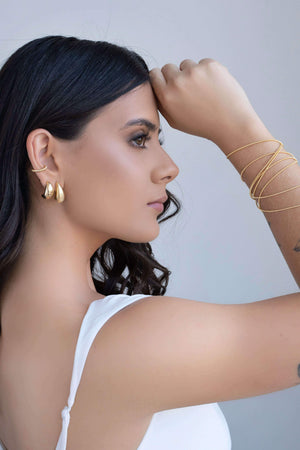 Piercing Mola Banhado a Ouro 18K