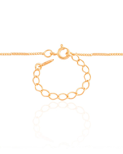 Colar Longo Grumet Achatada 2 mm Banhado a Ouro 18K - 80 cm