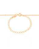 Choker Grumet Plaquinhas Banhado a Ouro 18K - 33 cm