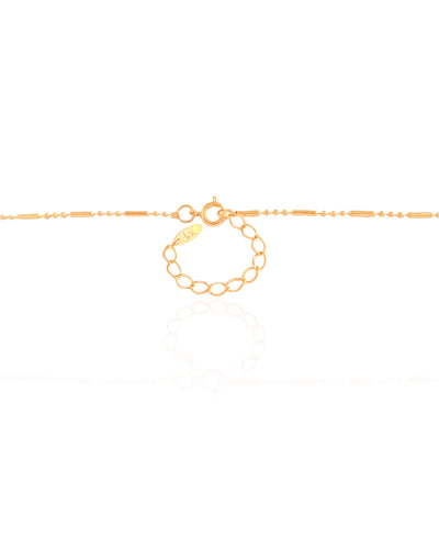 Colar Canutilhos 1 mm Banhado a Ouro 18K - 40 cm