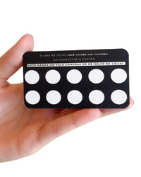 Kit 50 Cartões Fidelidade Lolia