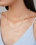 Choker Pérolas Barrocas 6 mm Banhado a Ouro 18K