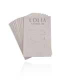 Kit com 10 Tags Semijoias Brincos, Piercing e Anel Lolia