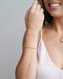 Pulseira Rabo de Rato 2 mm Banhado a Ouro 18K