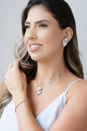 Pulseira Rabo de Rato 2 mm Ródio Branco