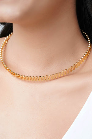 Aro Flexível Mola Banhado a Ouro 18K