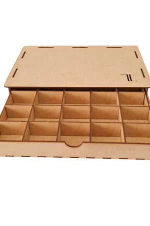 Porta Joias Gaveteiro com 20 Divisórias