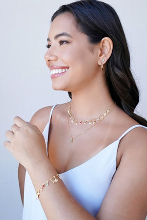 Brinco Argola Lisa 1.8 cm Banhado a Ouro 18K