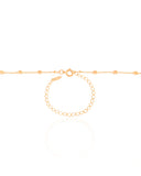 Choker Gomos 3 mm Banhado a Ouro 18K