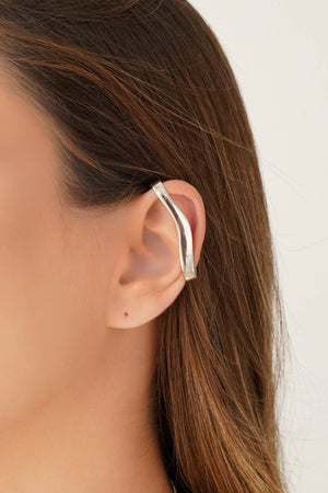 Piercing Transversal Liso 6 mm Ródio Branco