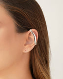 Piercing Transversal Liso 6 mm Ródio Branco