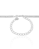 Choker Grumet 4 mm Ródio Branco