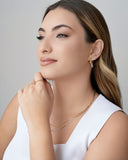 Anel Ajustável Torcido Tamanho M Ródio Branco