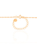 Gargantilha Canutilhos 1 mm Banhado a Ouro 18K - 45 cm