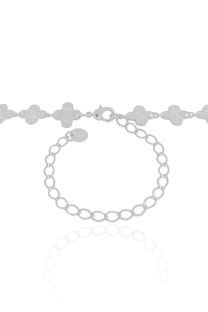 Choker Alhambra 10 mm Ródio Branco