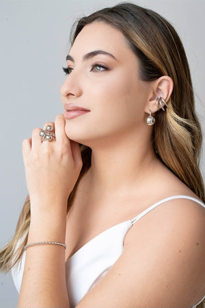 Piercing Filetes Tubo Ródio Branco