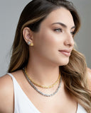 Choker Detalhada 6 mm Banhado a Ouro 18K
