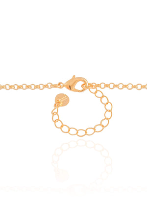 Gargantilha Elos Spike 13 mm Banhado a Ouro 18K - 45 cm