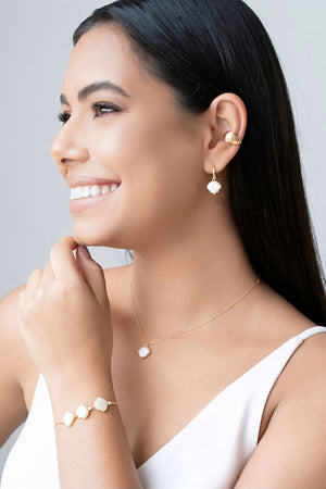 Piercing Gota Texturizada Banhado a Ouro 18K