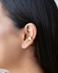Piercing Gota Texturizada Banhado a Ouro 18K