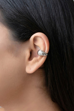 Piercing Gota Texturizada Ródio Branco