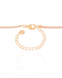 Choker Fio Coreano Bege Búzio Banhado a Ouro 18K