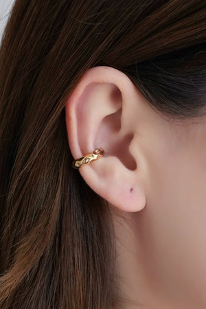 Piercing Orgânico 4 mm Banhado a Ouro 18K