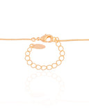 Gargantilha Veneziana Orgânico Vazado Banhado a Ouro 18K - 45 cm