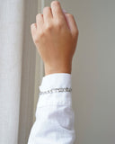 Pulseira Malha Piastrine 7 mm Ródio Branco