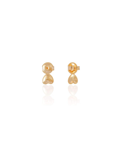 Tarraxa Mágica Par Banhado a Ouro 18K