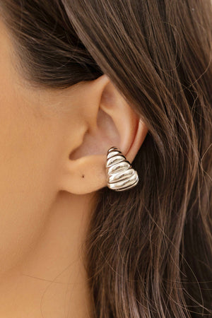 Piercing Tratorado Liso Ródio Branco