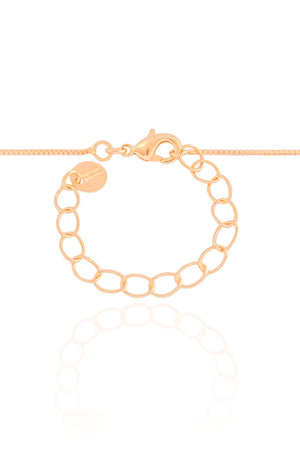 Gargantilha Redondo Cravejado Ponto de Luz Cristal Banhado a Ouro 18K - 45 cm