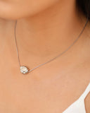 Gargantilha Veneziana Barroca Ródio Branco - 40 cm