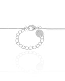 Choker Veneziana Pontos de Luz Cristal Ródio Branco
