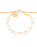 Choker Malha Fita 3 mm Banhado a Ouro 18K