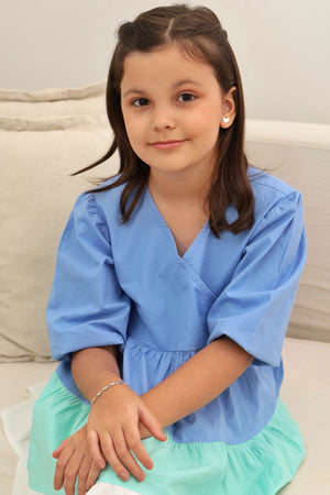 Brinco Infantil Coração Liso Ródio Branco