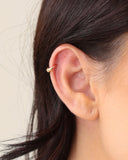 Piercing para Hélix Liso 8 mm Banhado a Ouro 18K