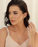 Anel Infinito Tamanho 15 Ródio Branco