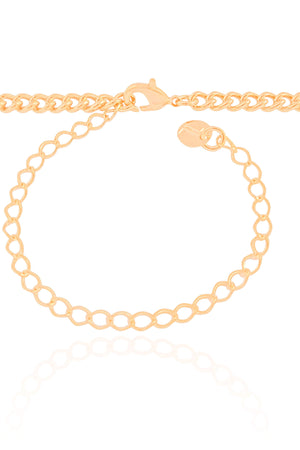 Choker Grumet Gota Cristal Banhado a Ouro 18K