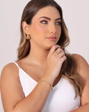 Anel Liso Tamanho 13 Banhado a Ouro 18K