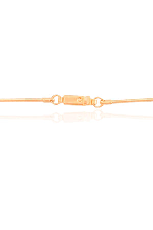 Pulseira Corda de Violão Bolinhas 3 mm Banhado a Ouro 18K