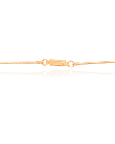 Pulseira e Colar Corda de Violão com Bolinhas Banhado a Ouro 18K - 125 cm