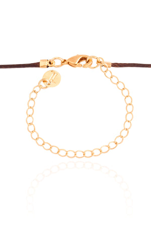 Choker Fio Coreano Redondo Liso Ponto de Luz Cristal Banhado a Ouro 18K