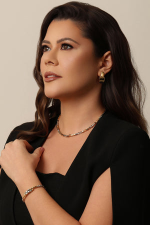 Bracelete Mola Abaulado ABS Mix de Banhos