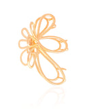 Presilha Flor Banho Dourado