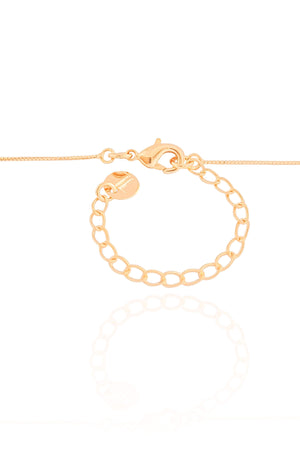 Gargantilha Veneziana Quadrados Lisos 2 mm Banhado a Ouro 18K - 45 cm