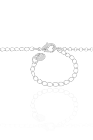 Choker Grumet Bolinhas Lisas Ródio Branco