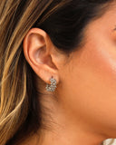 Brinco Argola Tela 1.6 cm Ródio Branco